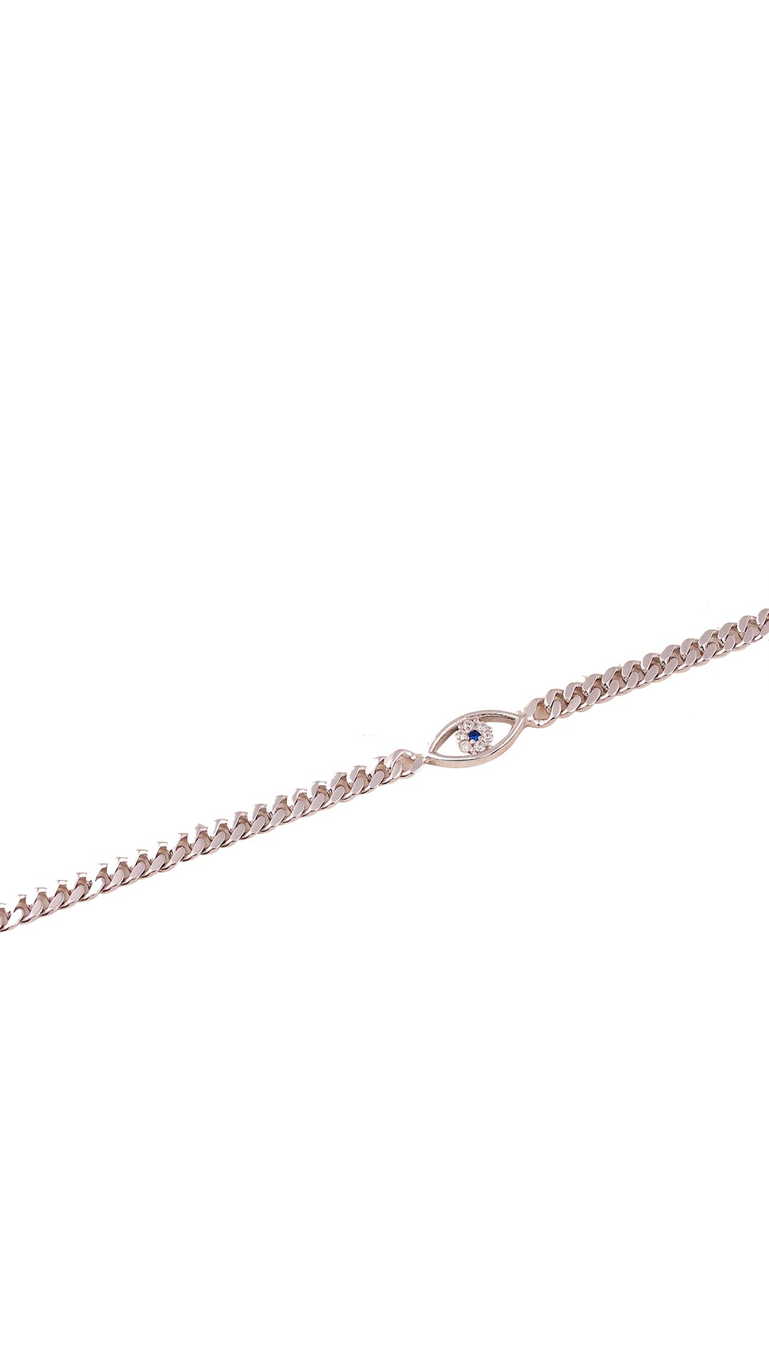 925 Sterling Silver Evil Eye Bracelet