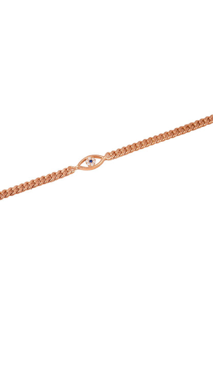 925 Sterling Silver Evil Eye Bracelet